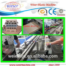 wpc profile machine for wood plastic wpc decking extrusion line